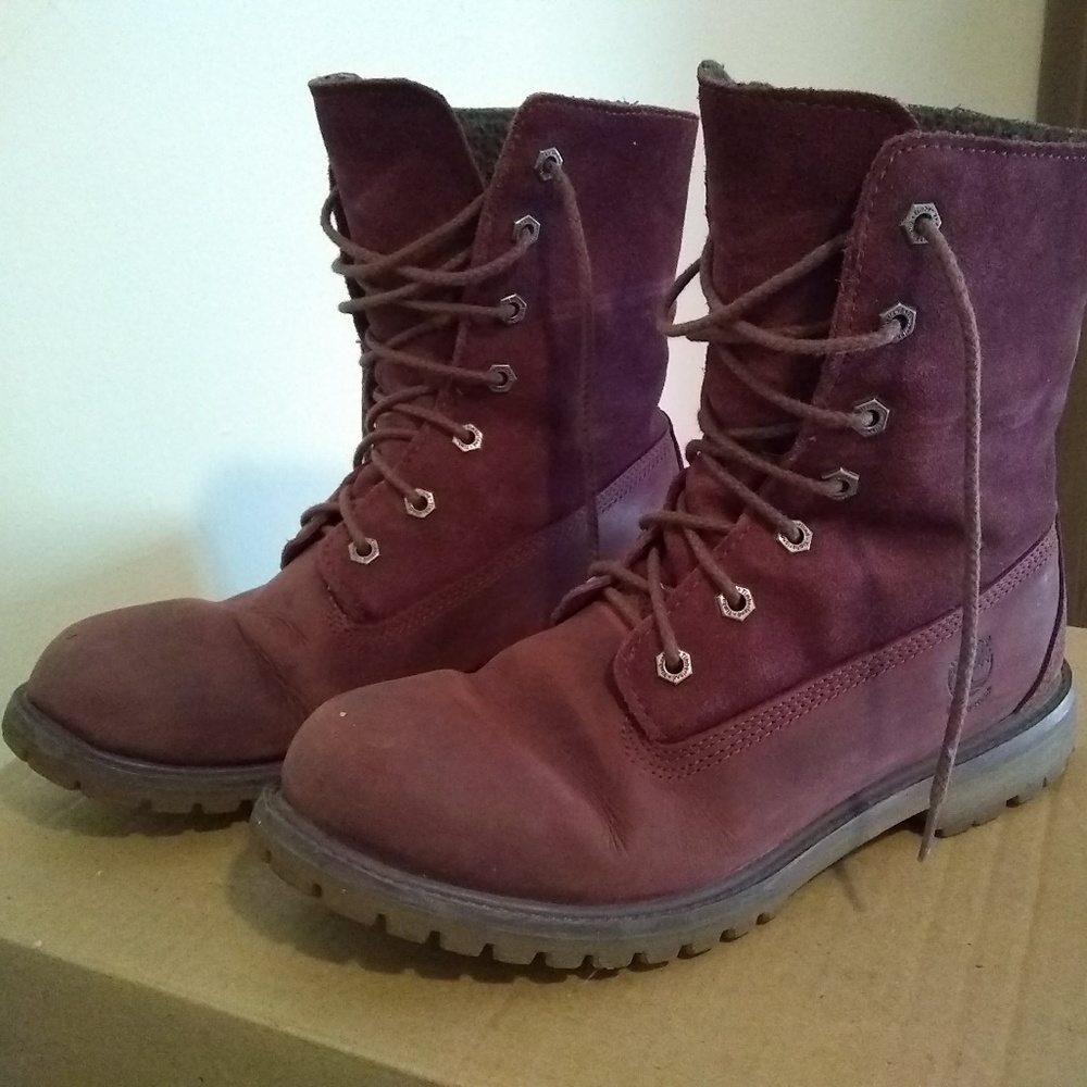 Timberland Women's Fleece Fold-Down Boots